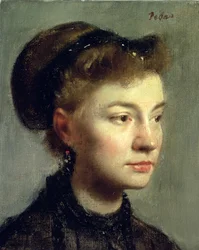 Porträt einer jungen Frau, 1867